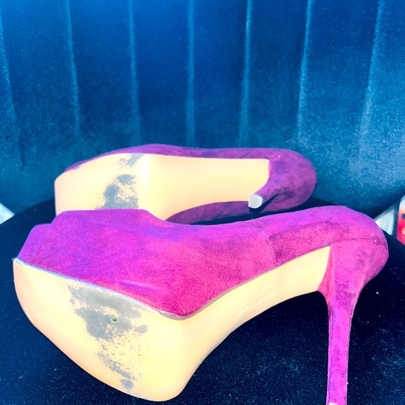 Platform peep toe heels from Zara, beautiful shoes very comfy good condition - Picture 3 of 3